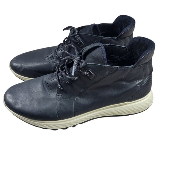 Ecco Other - ECCO ST.1 High Men's Black Casual Shoes Sneakers Leather